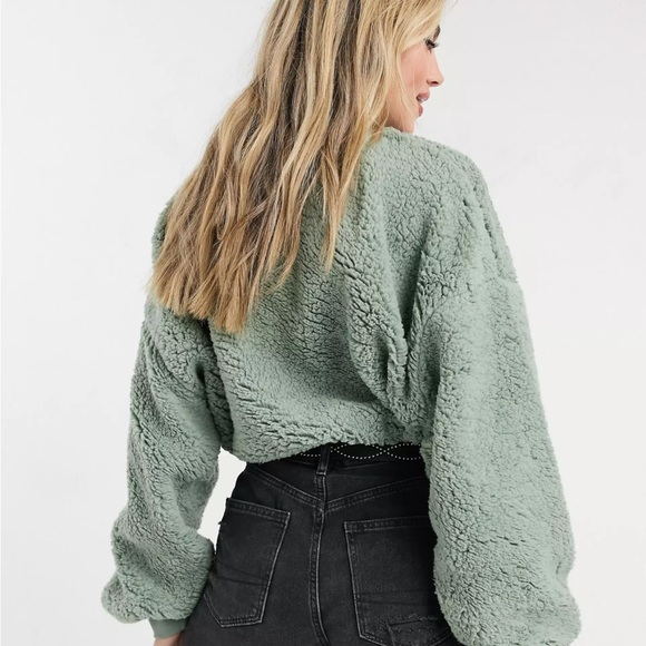 COTTON ON: balloon sleeve teddy crew neck sweatshirt - Picture 2 of 6